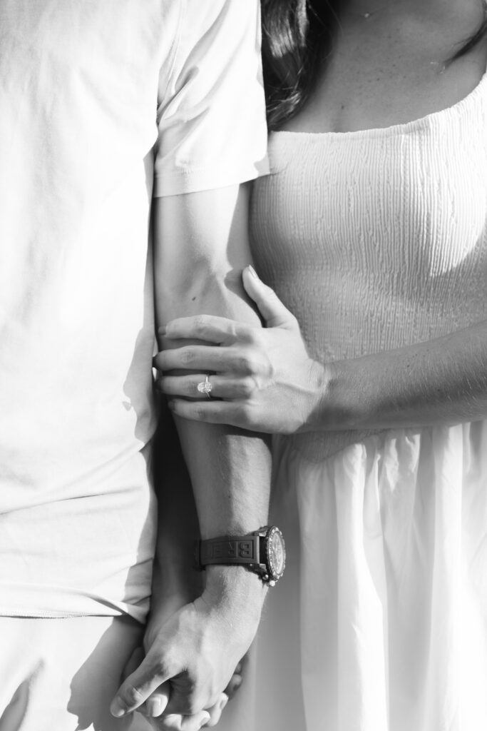 Engagement Photos by Tim Thornburg Photography at the American Swedish Institute. Kira and Jacob look at each other